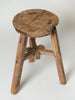 Rustic Antique Chinese milking stool
