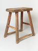 Rustic chinese elm stool