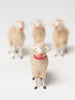 Rare collection antique German Putz sheep