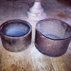 Pair of Rustic Antique Wooden Grain measures - Decorative Antiques UK  - 4