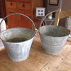 Vintage Galvanised Small buckets - Decorative Antiques UK  - 6