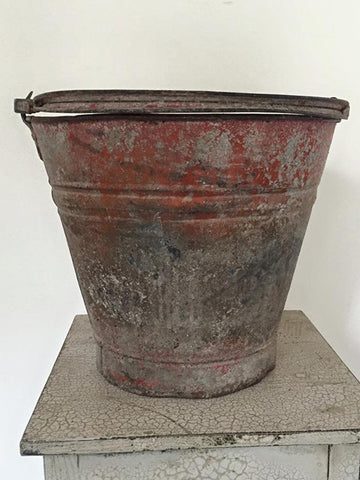 Collection of Vintage Galvanised Metal Buckets - Decorative Antiques UK  - 1