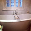 Original, Vintage Traditional Adjustable Chrome Bath Rack - Decorative Antiques UK  - 3