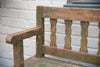 Gorgeous Antique French Wooden Bench with original paint - Decorative Antiques UK  - 5