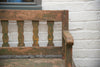 Gorgeous Antique French Wooden Bench with original paint - Decorative Antiques UK  - 3