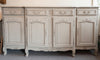 A late 19th-Centry French Enfilade, later painted in grey - Decorative Antiques UK  - 7