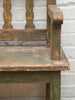 Gorgeous Antique French Wooden Bench with original paint - Decorative Antiques UK  - 2