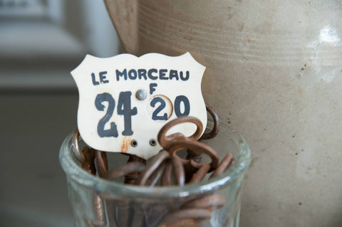 Vintage French Price Spikes "Le Morceau" - Decorative Antiques UK  - 1
