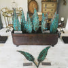 Handmade Copper Feathers with Verdigris Patina - Decorative Antiques UK  - 2