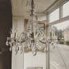 Stunning Pair Vintage 8 Arm Marie Therese Chandeliers - Decorative Antiques UK  - 3