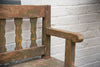 Gorgeous Antique French Wooden Bench with original paint - Decorative Antiques UK  - 6
