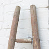 Antique French Fruit Picker Rustic Ladder in original paint - Decorative Antiques UK  - 4
