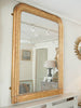 Large Antique French Gilt Louis Philippe Mirror with Mercury Glass - Decorative Antiques UK  - 1