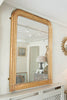 Large Antique French Gilt Louis Philippe Mirror with Mercury Glass - Decorative Antiques UK  - 2