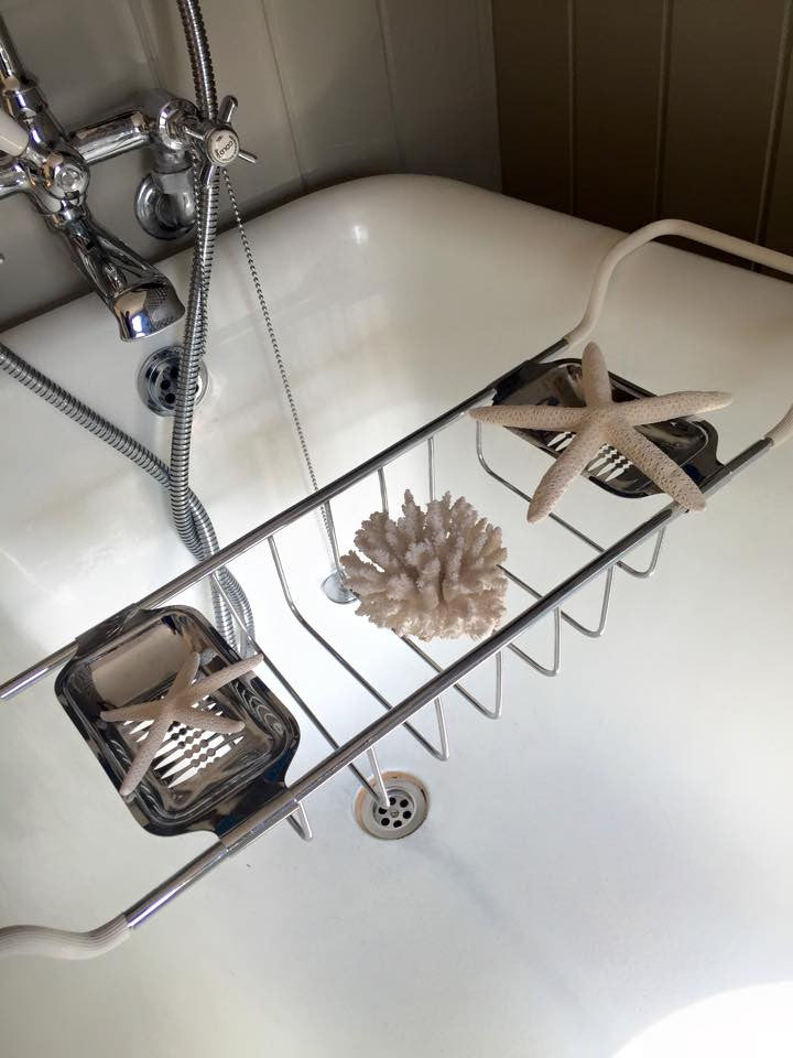 Original Vintage Traditional Chrome Adjustable Bath Rack - Decorative Antiques UK  - 5