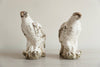 Pair Vintage Stone Falcons - Decorative Antiques UK  - 2