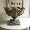 Vintage 20th Century Stone Planter on stand - Decorative Antiques UK  - 2