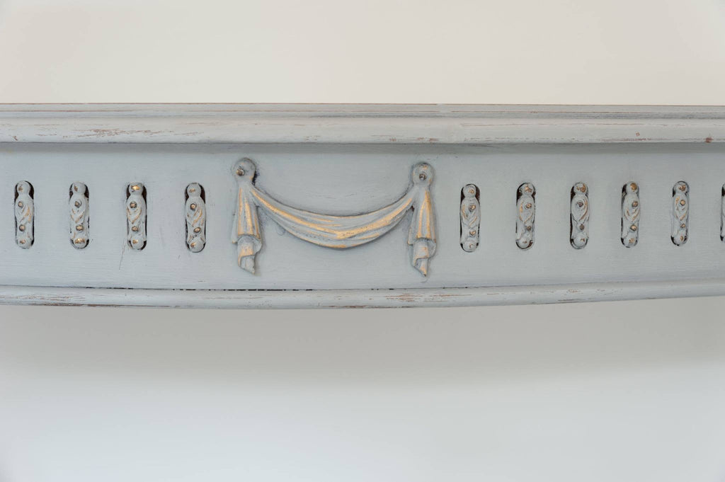 Vintage French Painted Console table - Decorative Antiques UK  - 3