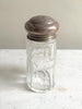 Antique Solid Silver Hallmarked and Etched Glass Sugar Shaker - Decorative Antiques UK  - 1