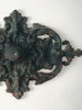 Antique French Cast Iron Fragment with original green paint - Decorative Antiques UK  - 6
