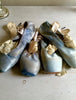 Gorgeous Pair Vintage Blue Ballet Pointe Shoes - Decorative Antiques UK  - 3