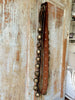 Large Vintage Christmas Sleigh Bells On Leather Belt - Decorative Antiques UK  - 3