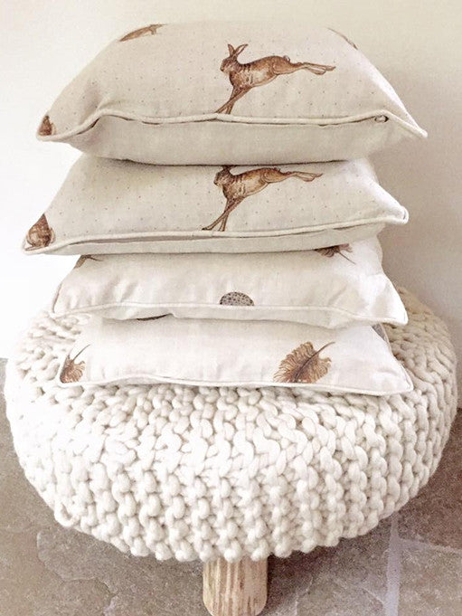 Beautiful Peony and Sage Cushions - Decorative Antiques UK  - 1
