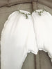 Large Angel Wings made from Antique French White Linen - Decorative Antiques UK  - 3