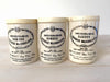Vintage Dundee Marmalade pots with original plastic lids - Decorative Antiques UK  - 2