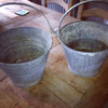 Vintage Galvanised Small buckets - Decorative Antiques UK  - 4