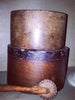 Pair of Rustic Antique Wooden Grain measures - Decorative Antiques UK  - 1