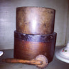 Pair of Rustic Antique Wooden Grain measures - Decorative Antiques UK  - 2