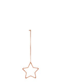 Hanging fabric star
