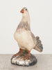 Vintage French Painted Stone Dove - Decorative Antiques UK  - 2