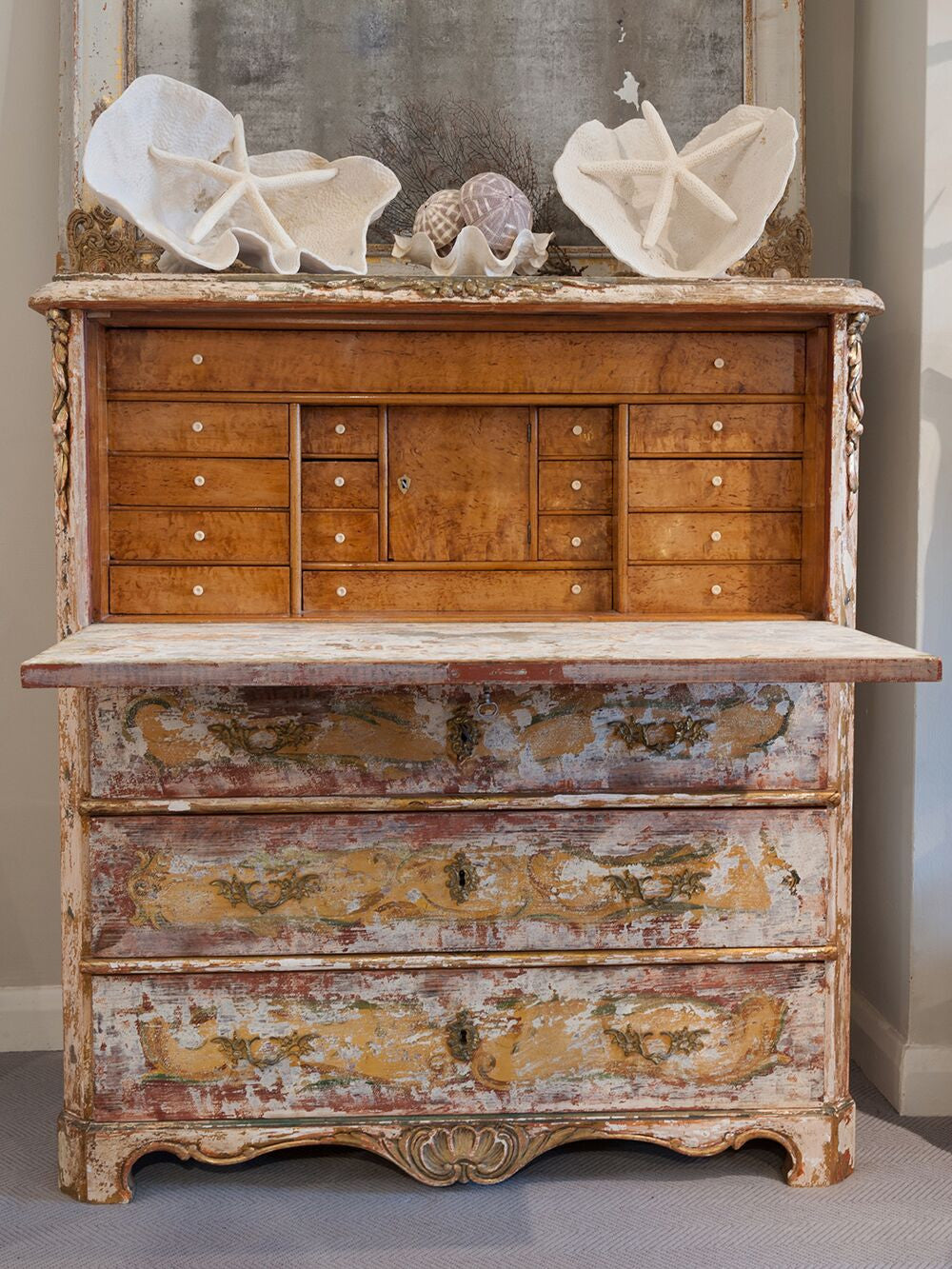 Amazing Antique 19th Century Swedish Secretaire - Decorative Antiques UK  - 2