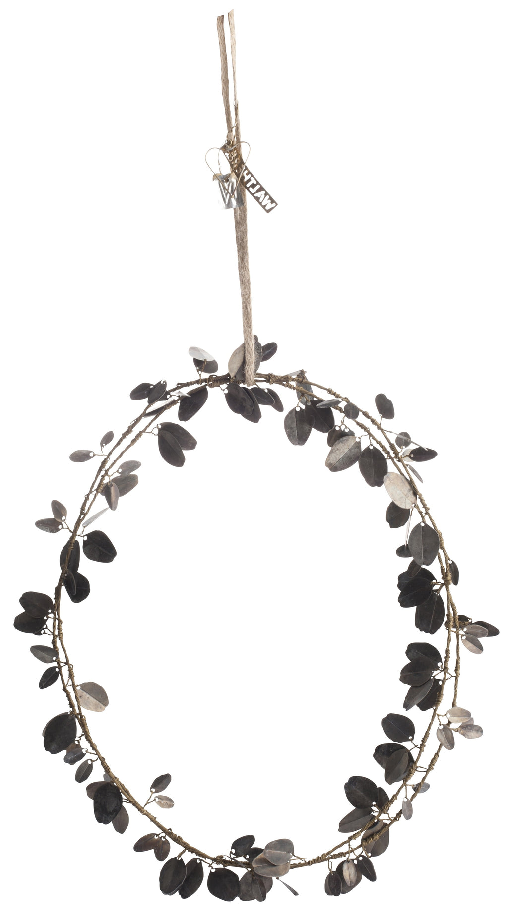 Walther & Co Metal Boxwood Wreath 30cm