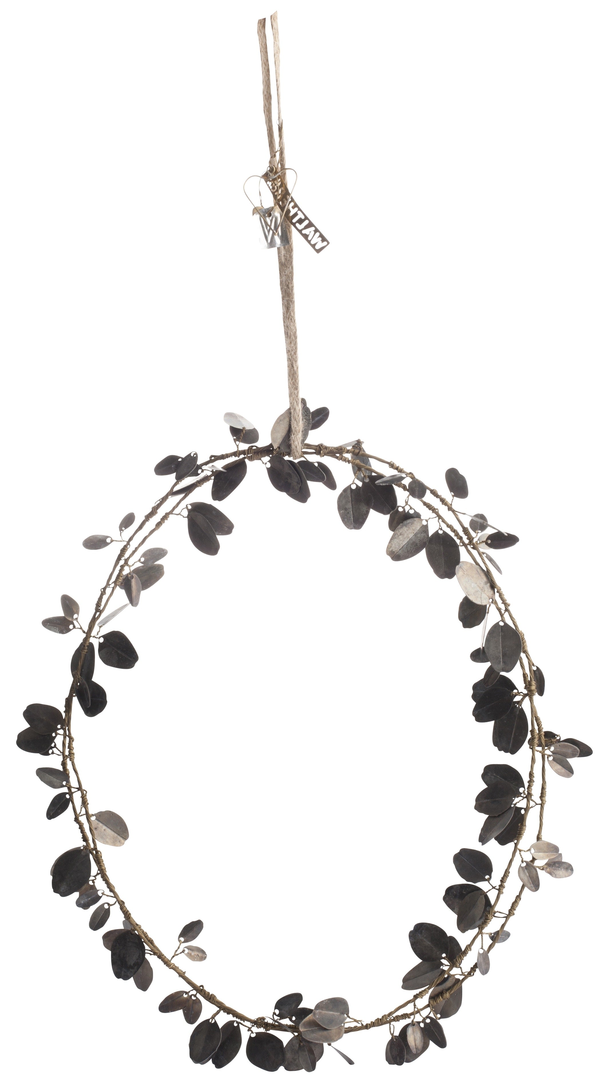 Walther & Co Metal Boxwood Wreath 30cm