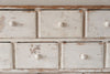 Antique French Bank of Drawers with original white paint - Decorative Antiques UK  - 3