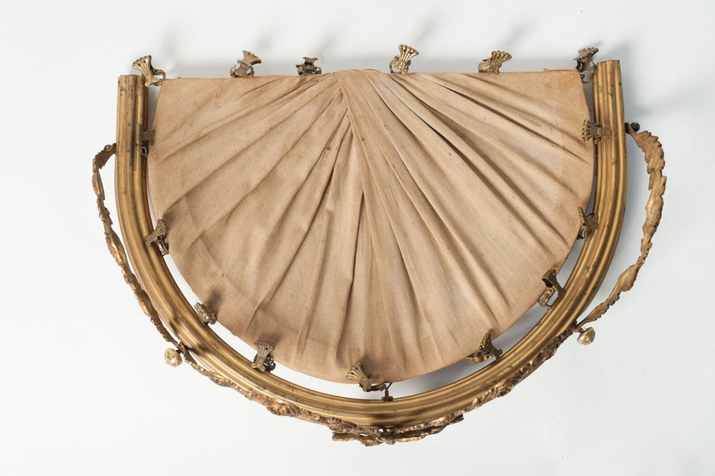 Amazing Antique French Ciel De Lit, Gilded Bronze