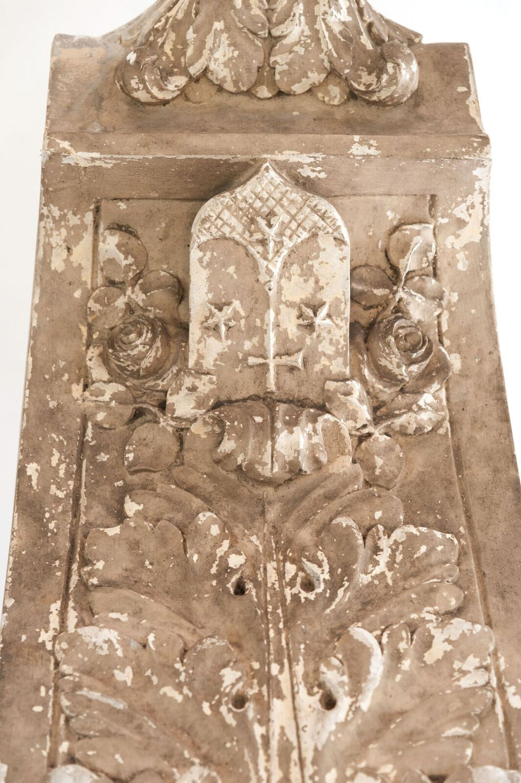 Amazing Antique French Plaster Corbel