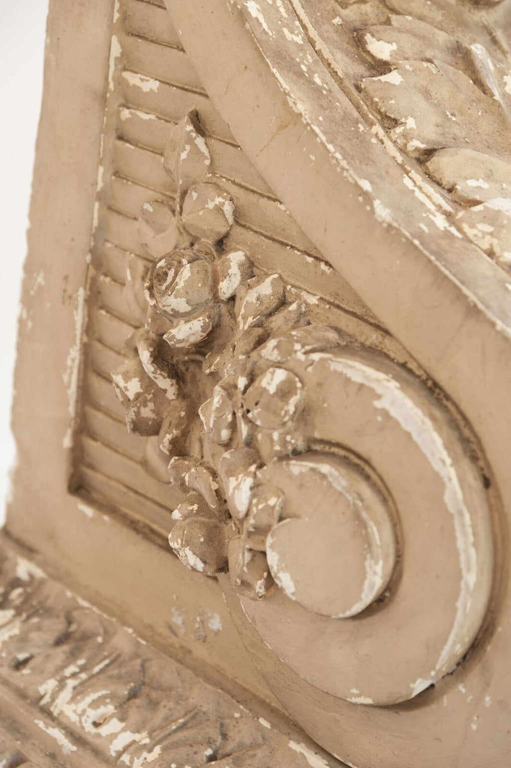 Amazing Antique French Plaster Corbel