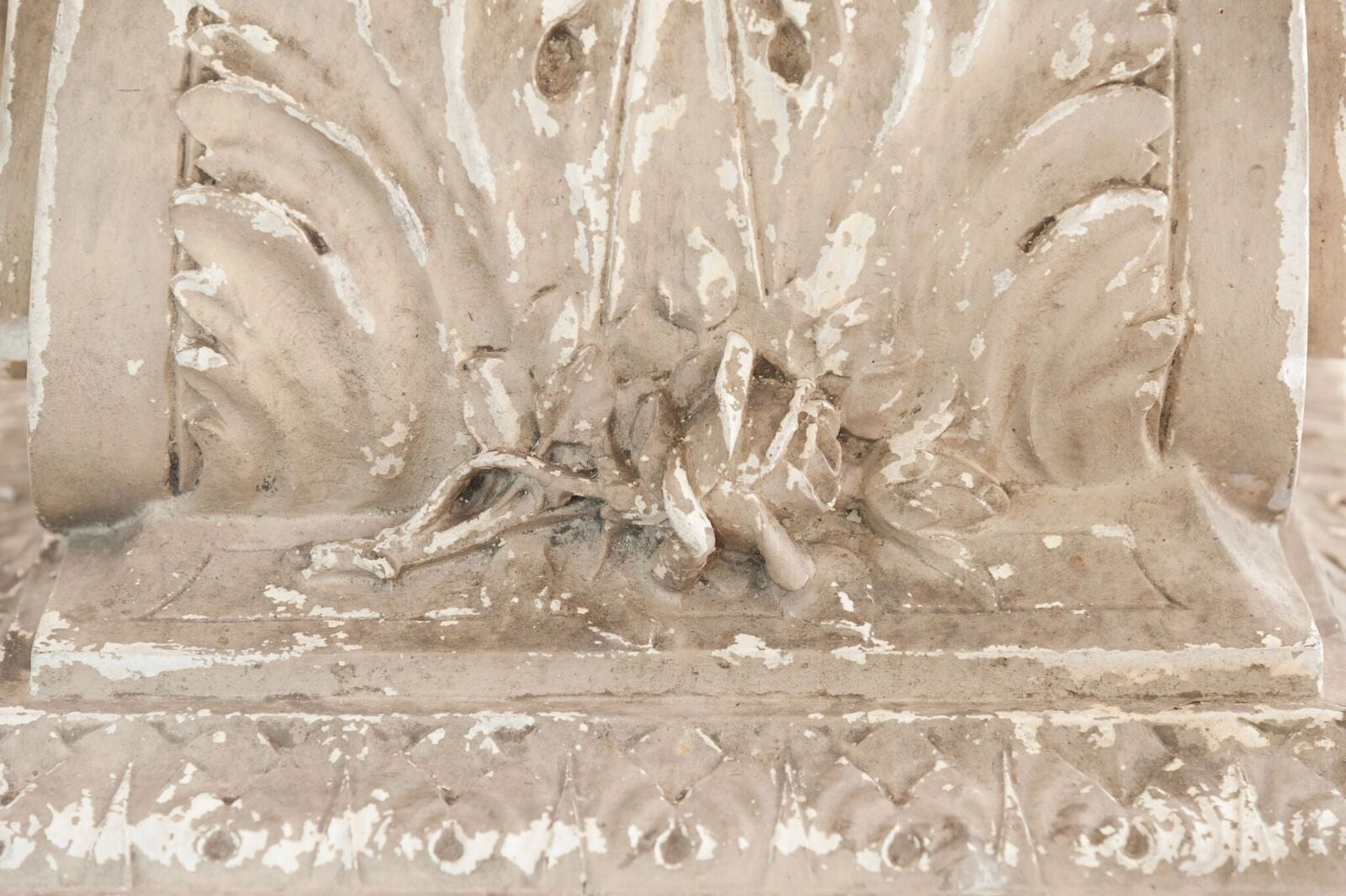 Amazing Antique French Plaster Corbel