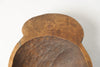 Rustic Wooden Dough Bowl