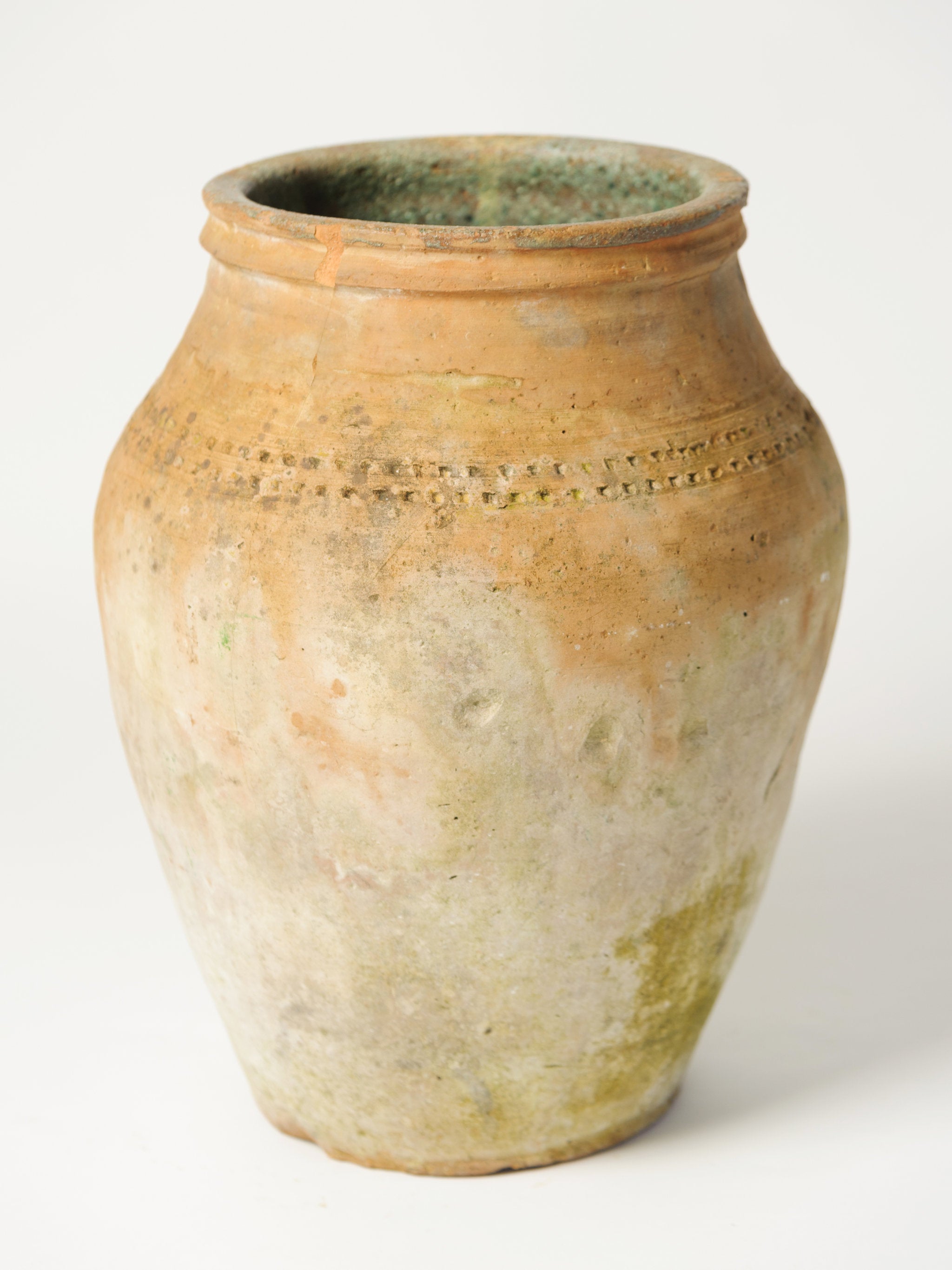 Spanish Antique Clay Pot with Spout at the Bottom from the 19th Century