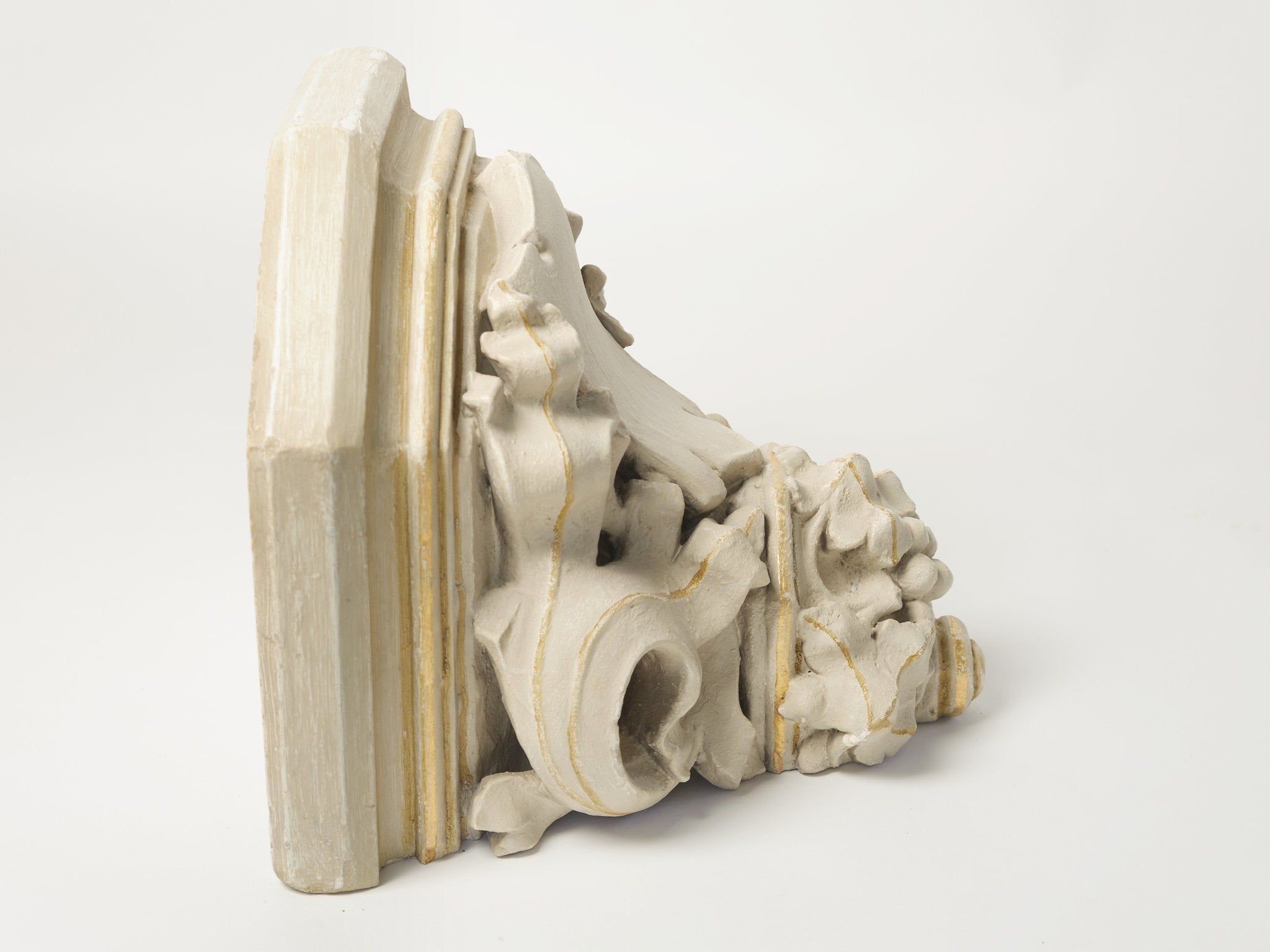 Antique French Plaster Corbel