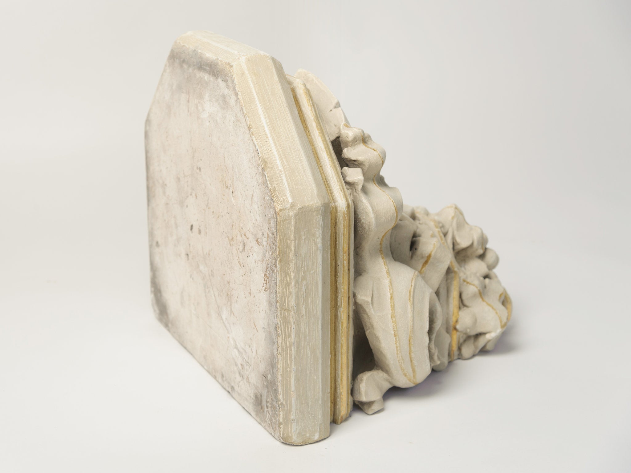 Antique French Plaster Corbel
