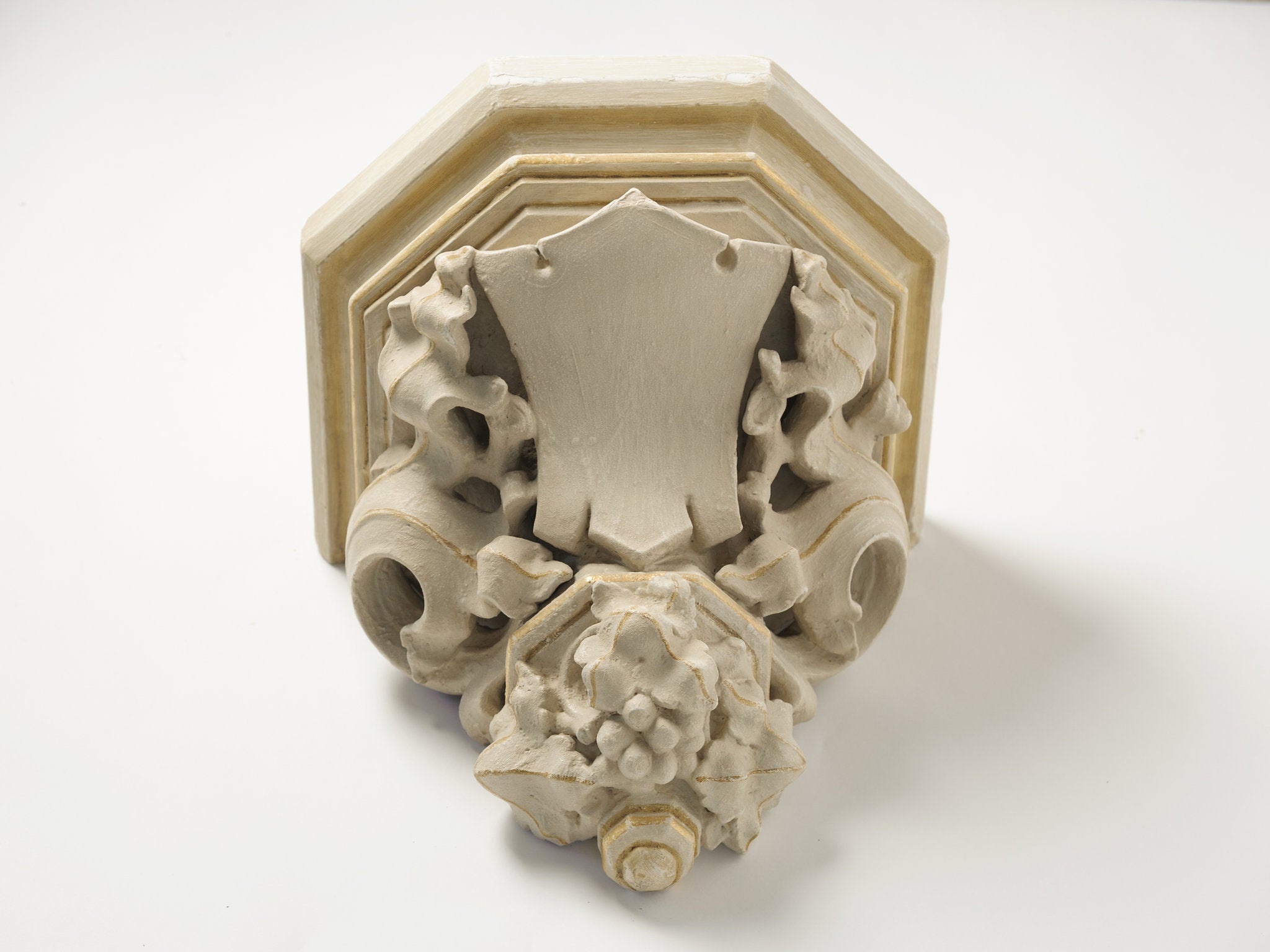 Antique French Plaster Corbel