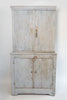 Antique Swedish Gustavian Country Cupboard with reeded front