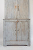 Antique Swedish Gustavian Country Cupboard with reeded front