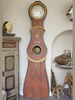 Antique 18th Century Baroque Swedish Mora Clock